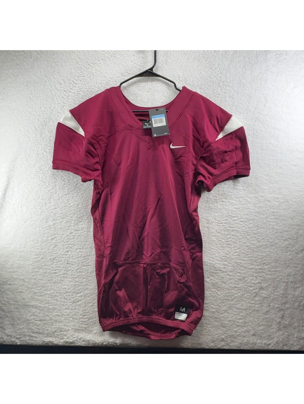 Nike Vapor Pro Football Jersey Vented Mens Medium Maroon NEW
